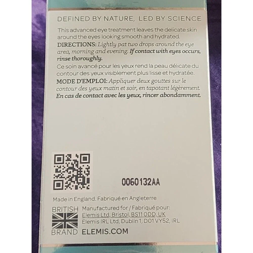 Elemis Pro-Collagen Advanced Eye Treatment 15 ml Daily Hydrating Skin Care Serum